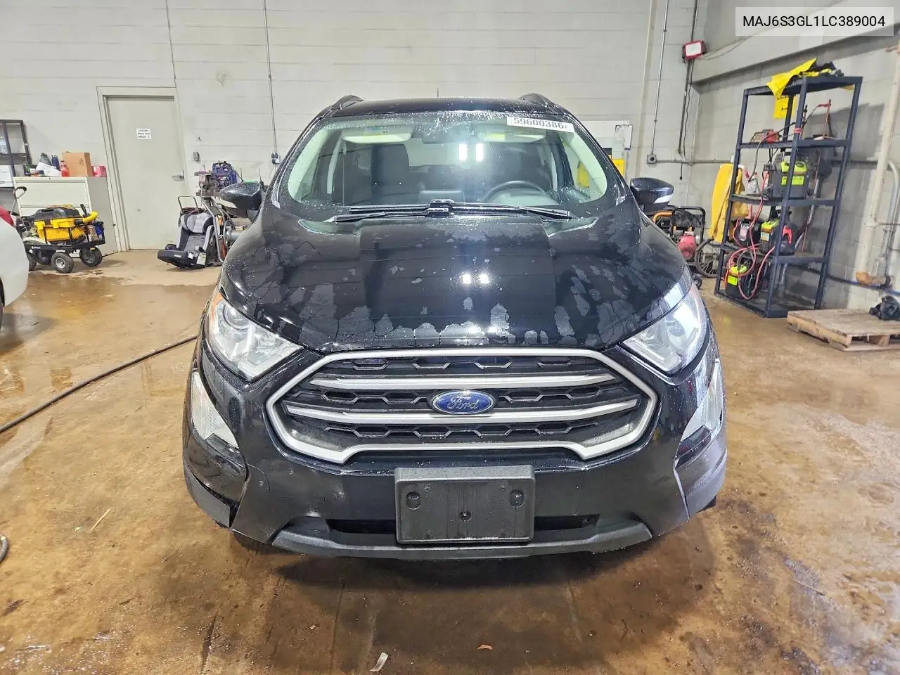 2020 Ford Ecosport Se VIN: MAJ6S3GL1LC389004 Lot: 59600386