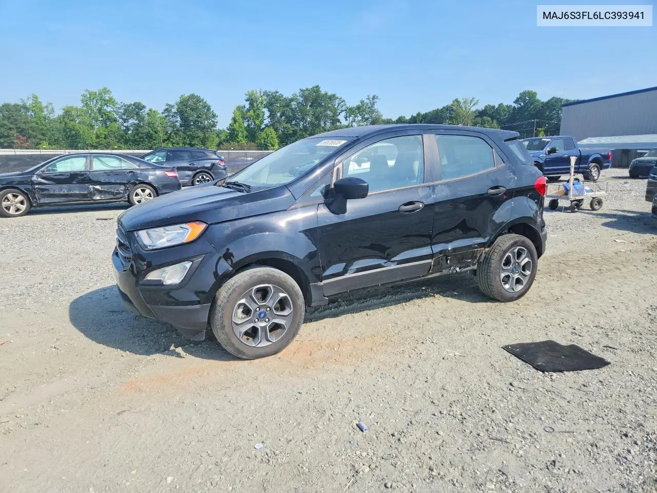 2020 Ford Ecosport S VIN: MAJ6S3FL6LC393941 Lot: 59626536