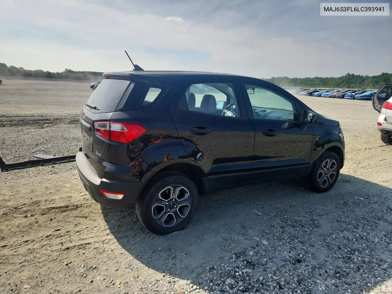 2020 Ford Ecosport S VIN: MAJ6S3FL6LC393941 Lot: 59626536
