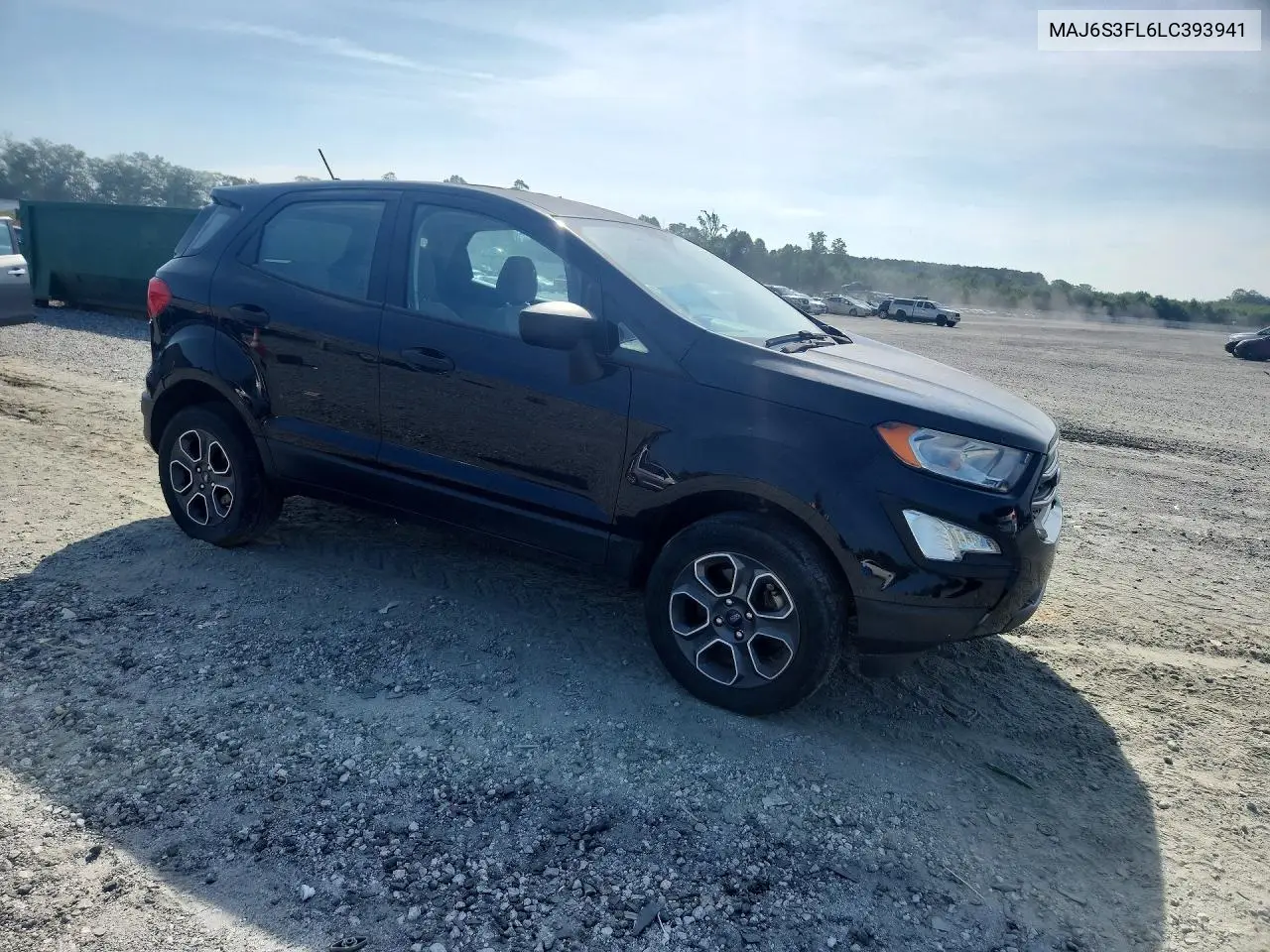 2020 Ford Ecosport S VIN: MAJ6S3FL6LC393941 Lot: 59626536