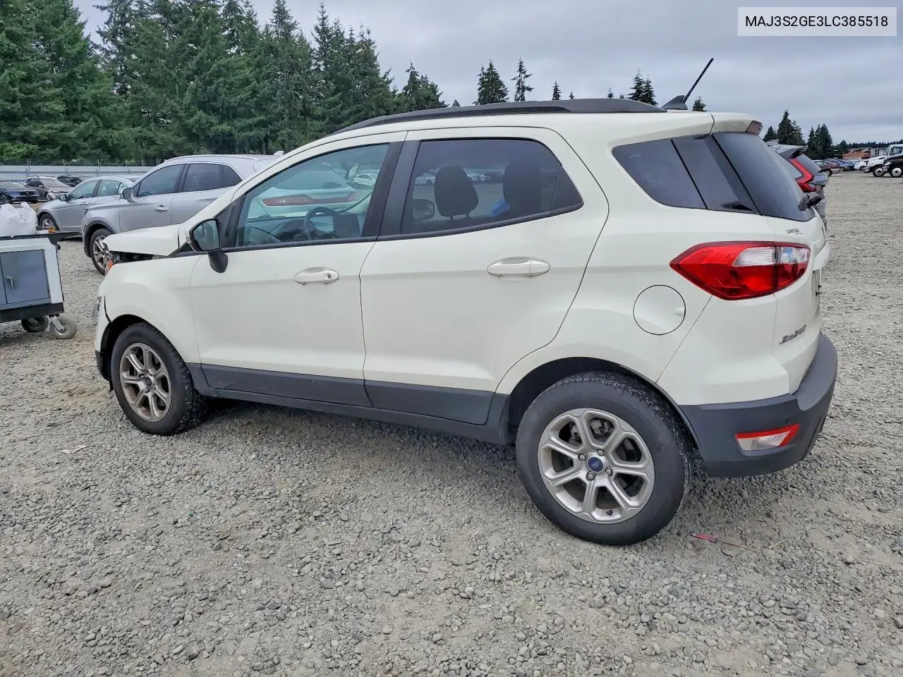 2020 Ford Ecosport Se VIN: MAJ3S2GE3LC385518 Lot: 60137106
