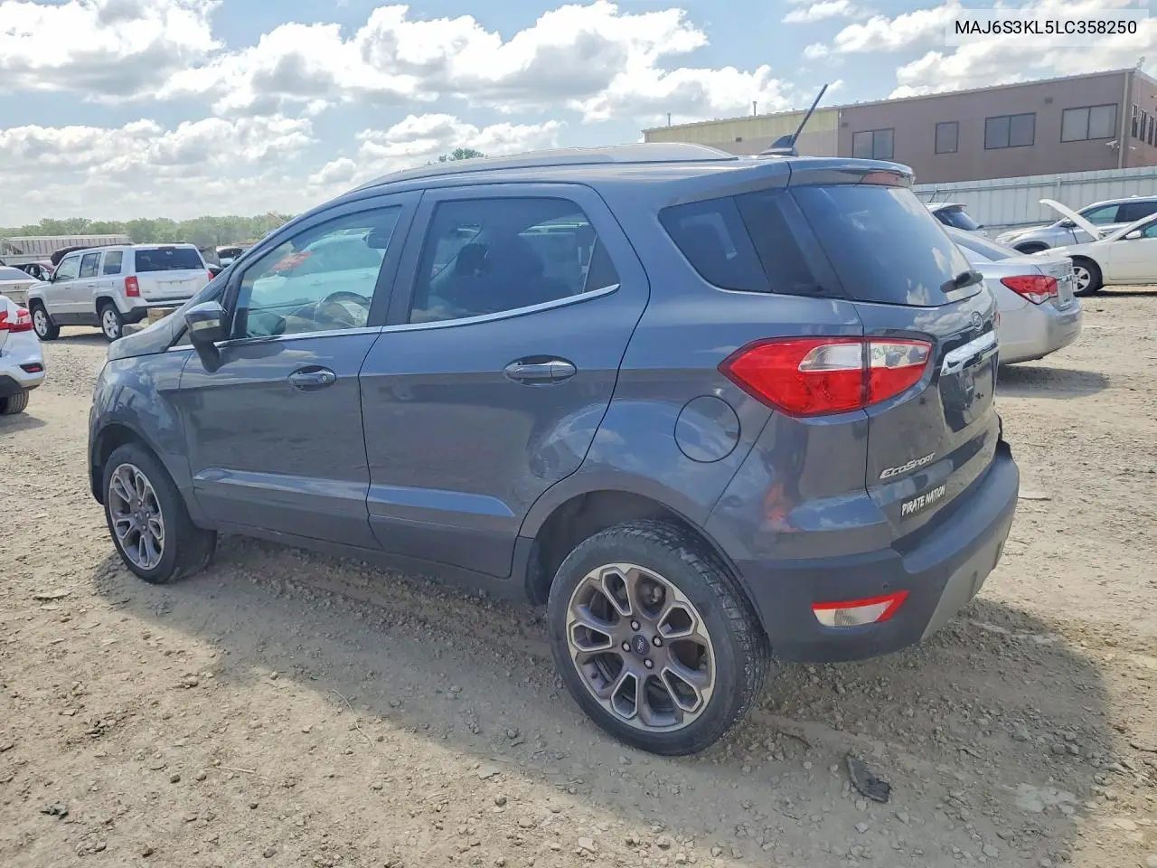 2020 Ford Ecosport Titanium VIN: MAJ6S3KL5LC358250 Lot: 60152716