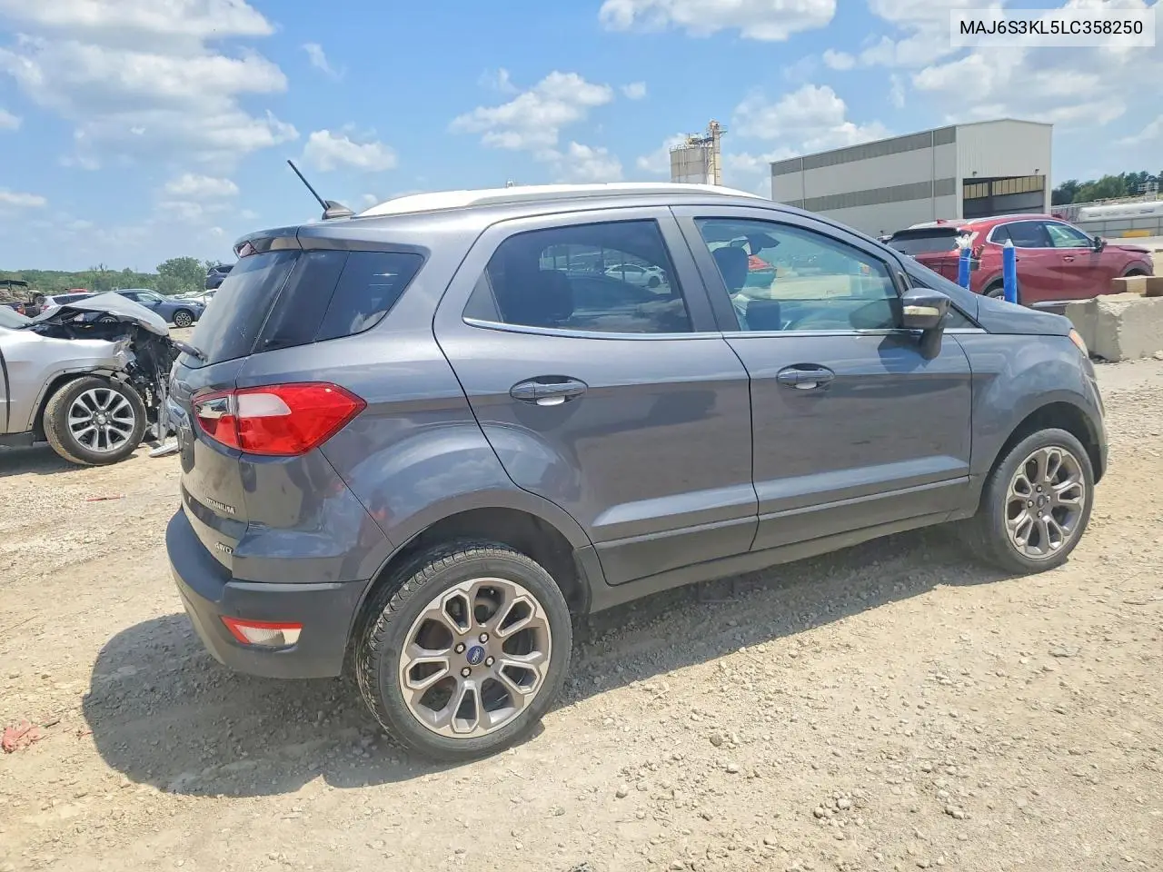 2020 Ford Ecosport Titanium VIN: MAJ6S3KL5LC358250 Lot: 60152716