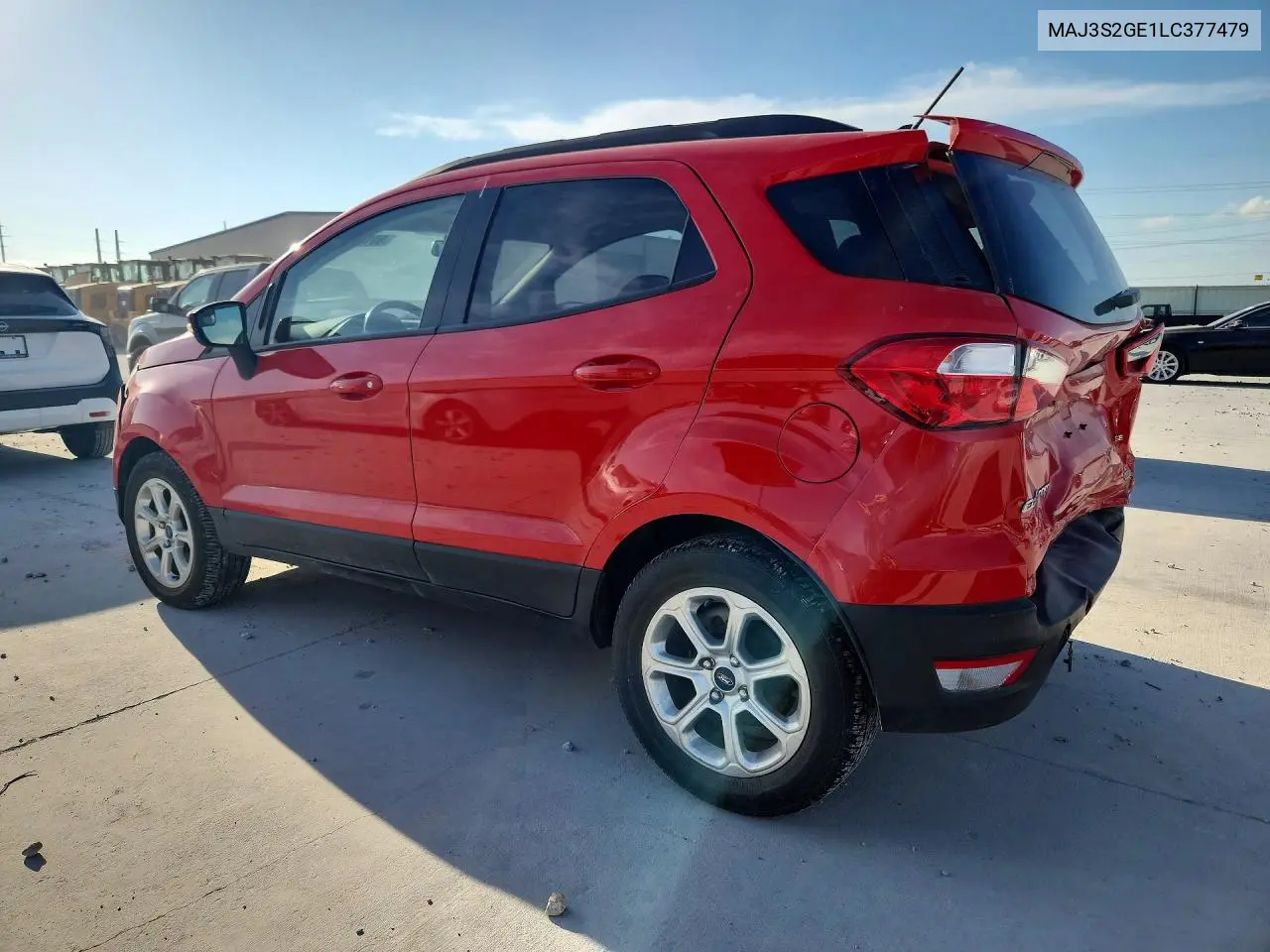 2020 Ford Ecosport Se VIN: MAJ3S2GE1LC377479 Lot: 60187676