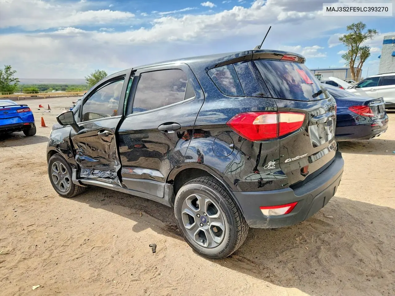 2020 Ford Ecosport S VIN: MAJ3S2FE9LC393270 Lot: 60207406