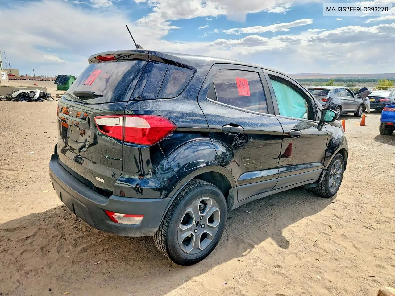2020 Ford Ecosport S VIN: MAJ3S2FE9LC393270 Lot: 60207406
