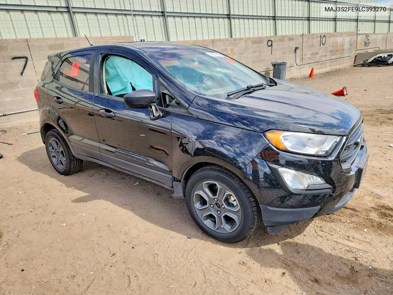 2020 Ford Ecosport S VIN: MAJ3S2FE9LC393270 Lot: 60207406
