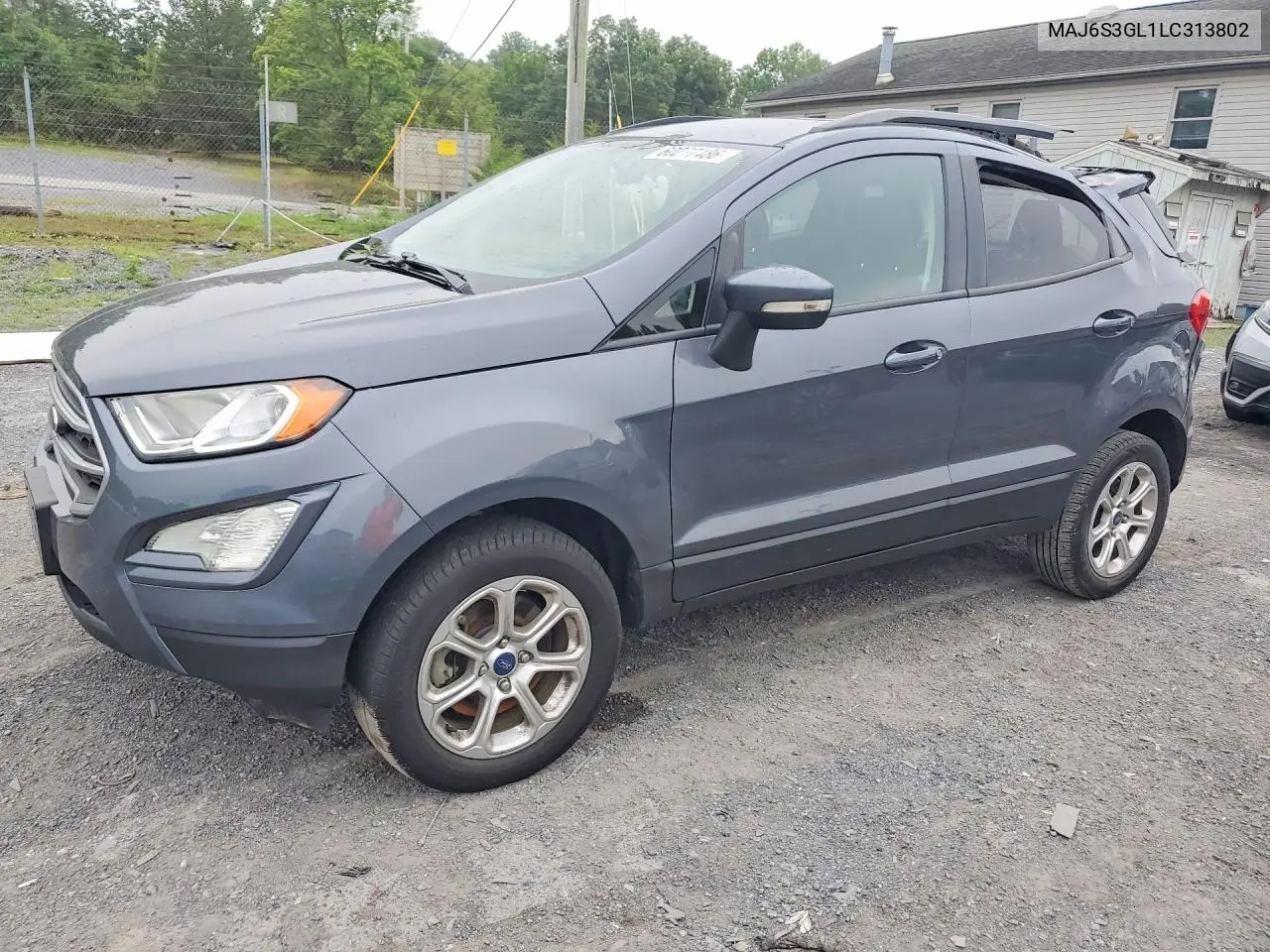 2020 Ford Ecosport Se VIN: MAJ6S3GL1LC313802 Lot: 60277486