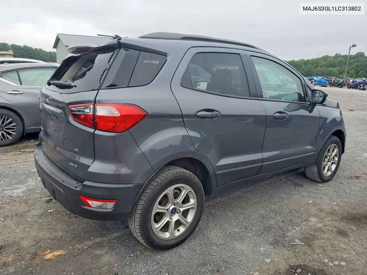 2020 Ford Ecosport Se VIN: MAJ6S3GL1LC313802 Lot: 60277486