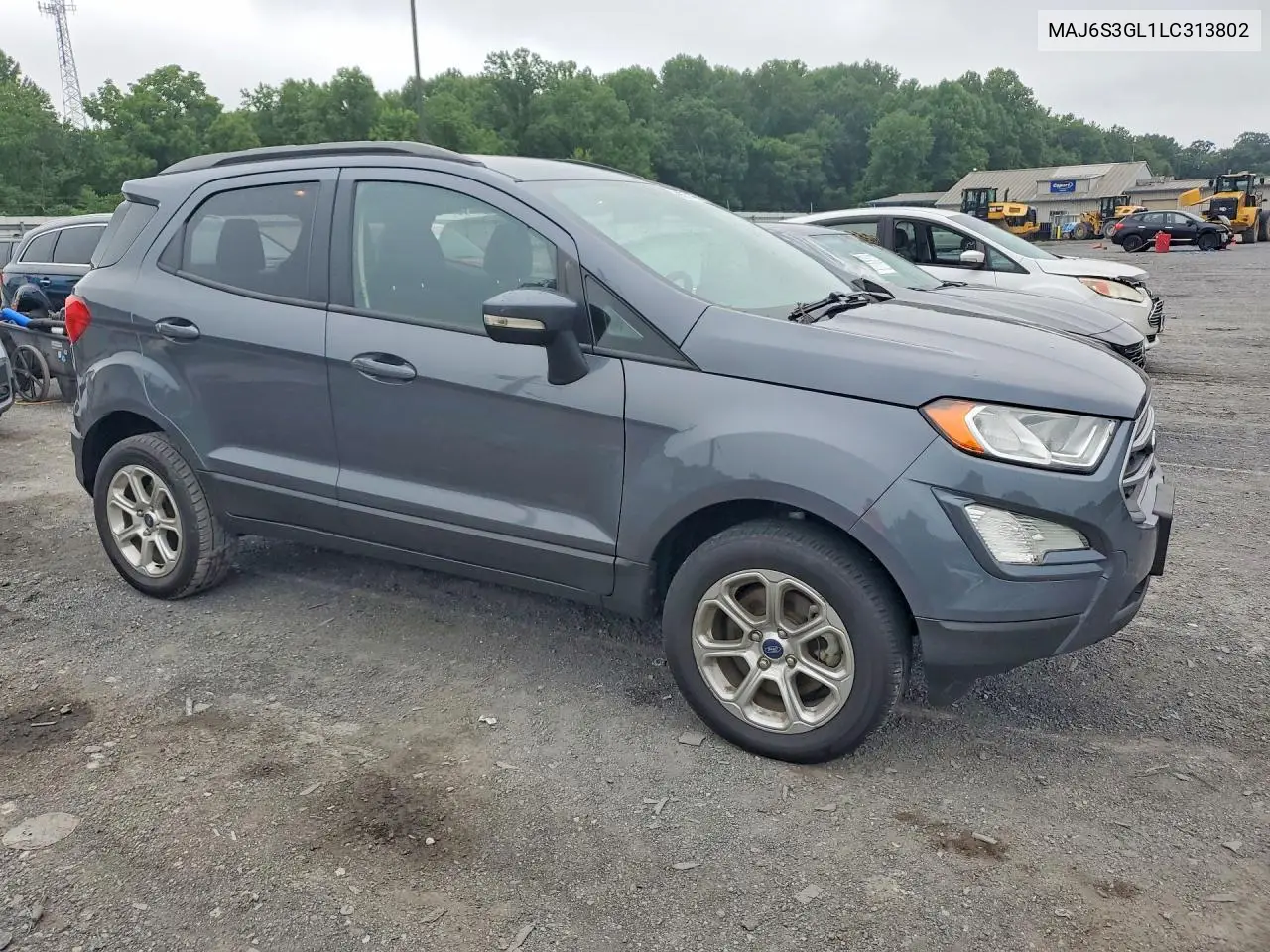 2020 Ford Ecosport Se VIN: MAJ6S3GL1LC313802 Lot: 60277486