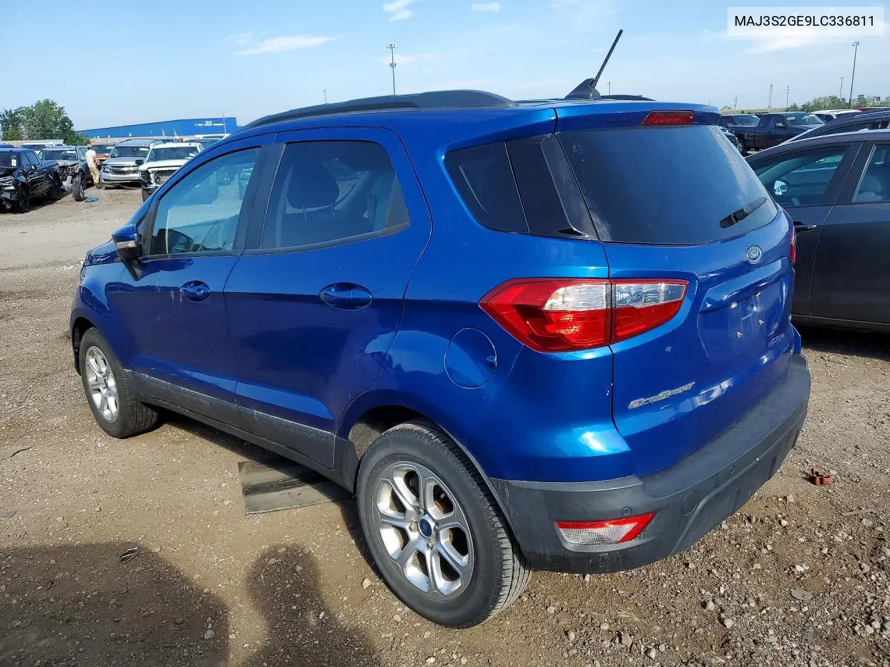 2020 Ford Ecosport Se VIN: MAJ3S2GE9LC336811 Lot: 60279646