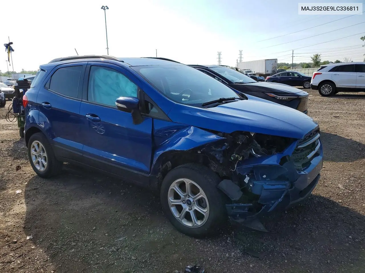 2020 Ford Ecosport Se VIN: MAJ3S2GE9LC336811 Lot: 60279646
