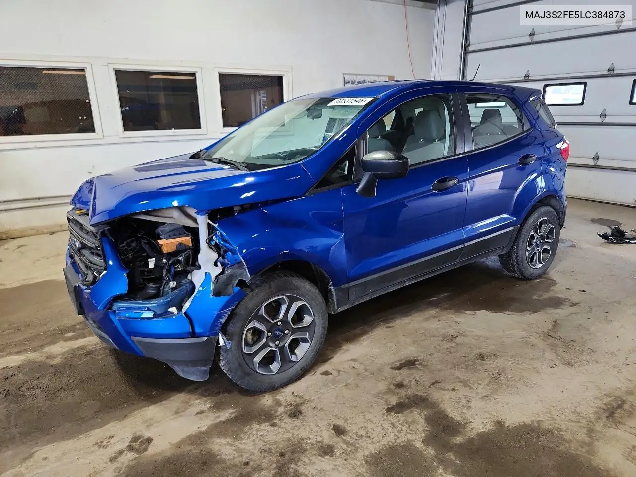 2020 Ford Ecosport VIN: MAJ3S2FE5LC384873 Lot: 60331546
