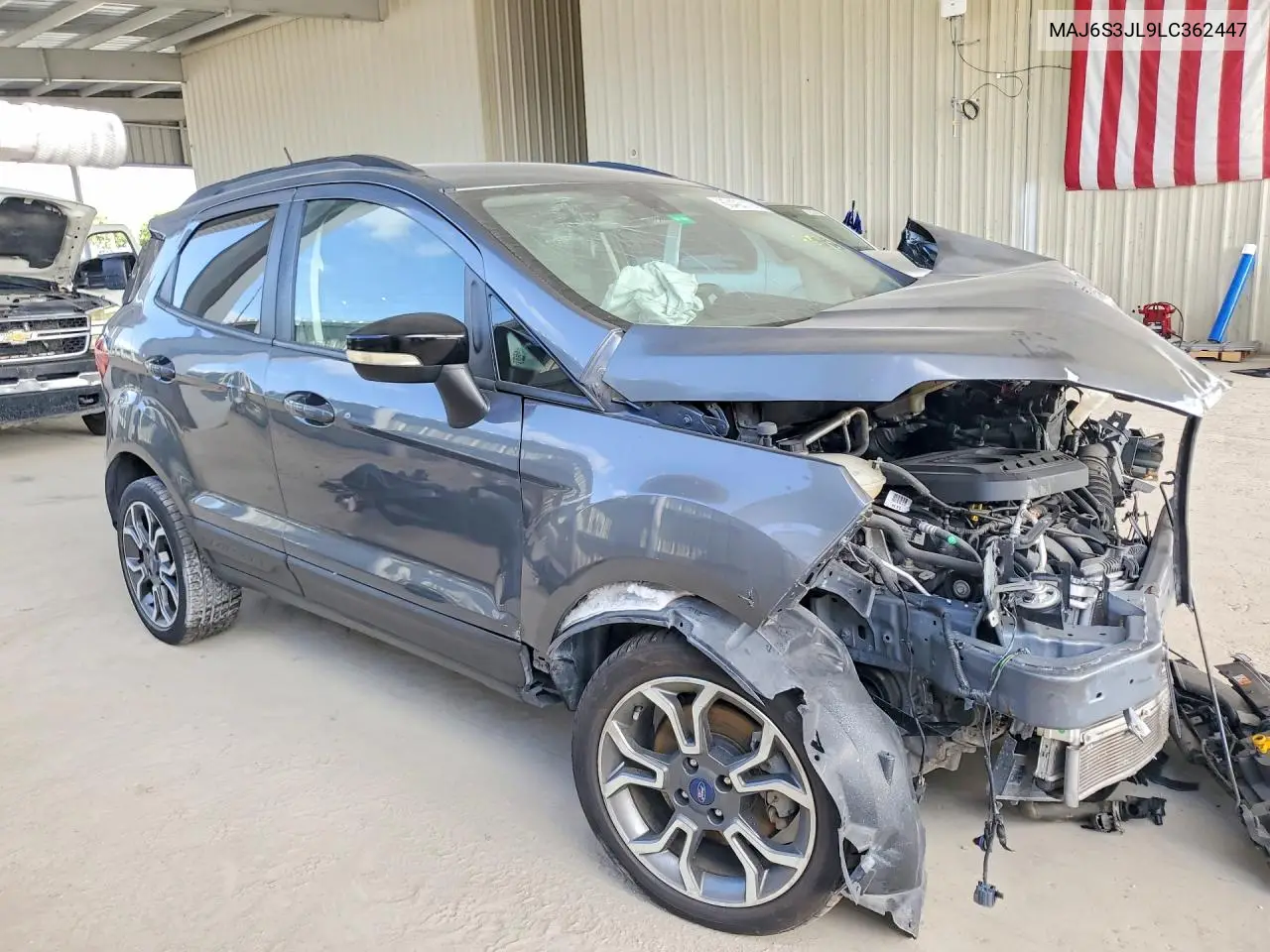 2020 Ford Ecosport Ses VIN: MAJ6S3JL9LC362447 Lot: 60423126