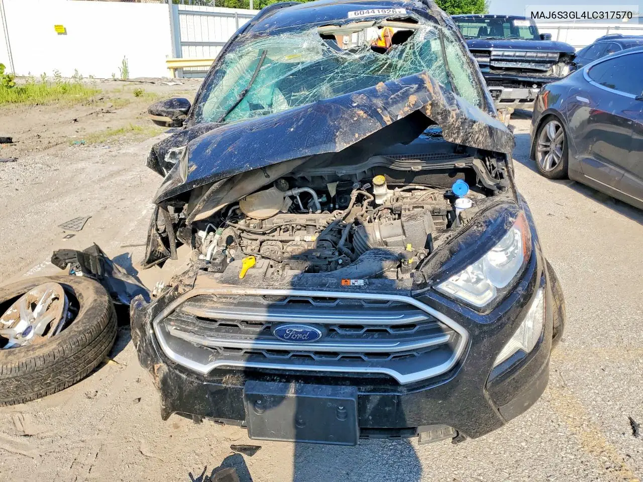 2020 Ford Ecosport Se VIN: MAJ6S3GL4LC317570 Lot: 60441926
