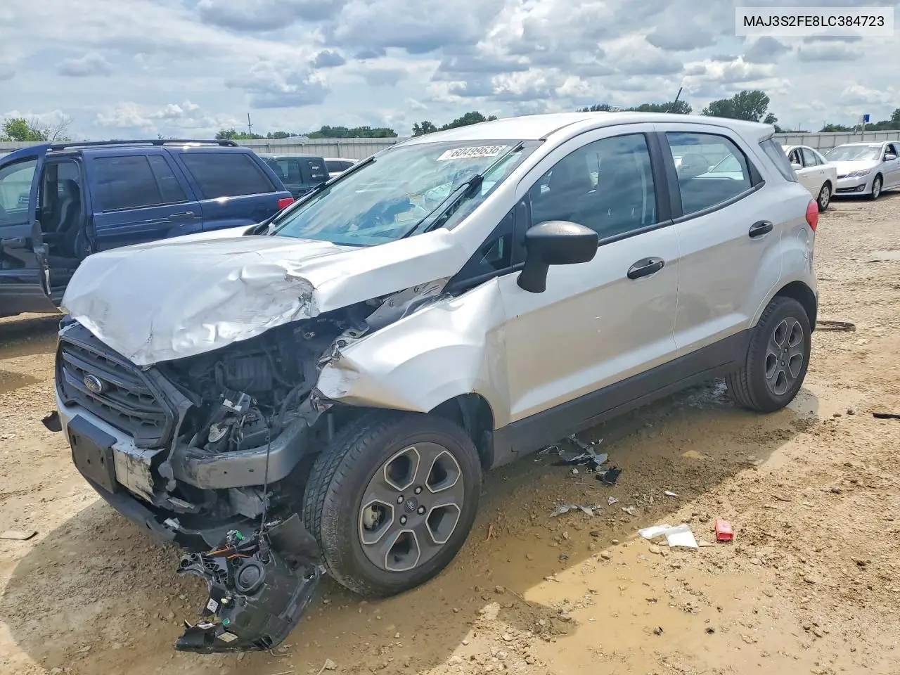 2020 Ford Ecosport S VIN: MAJ3S2FE8LC384723 Lot: 60499636