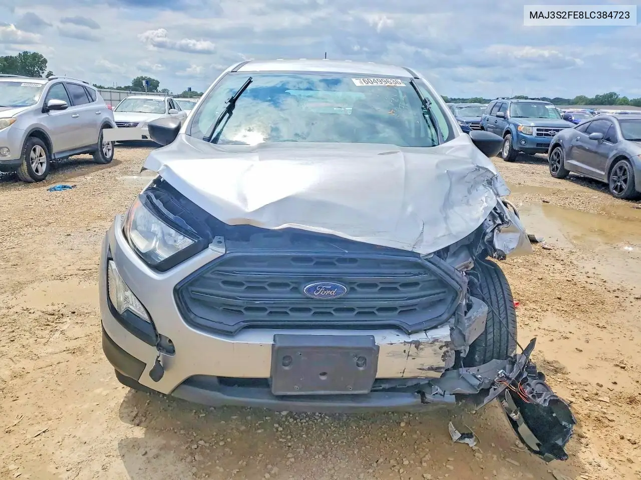 2020 Ford Ecosport S VIN: MAJ3S2FE8LC384723 Lot: 60499636