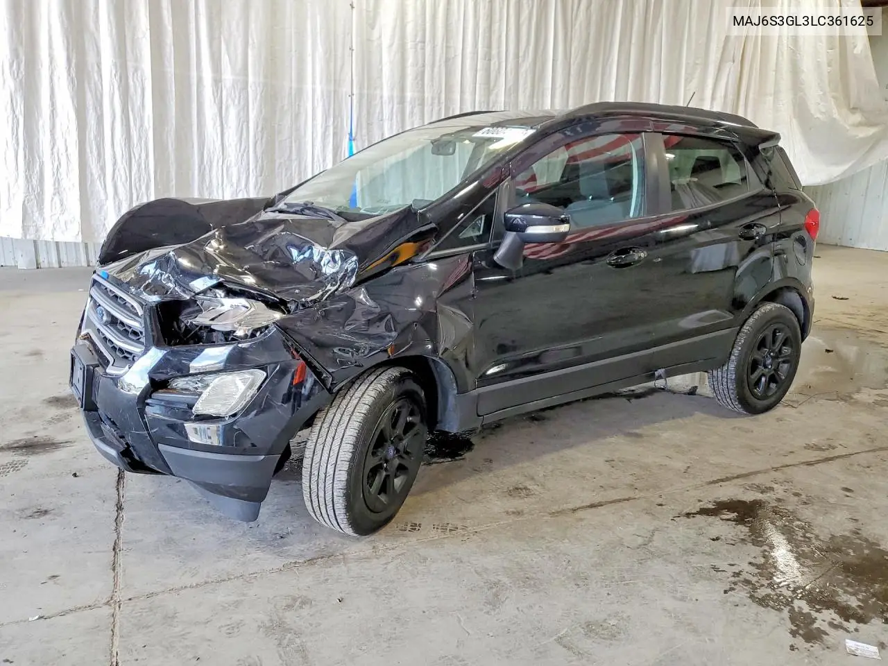 2020 Ford Ecosport Se VIN: MAJ6S3GL3LC361625 Lot: 60604416