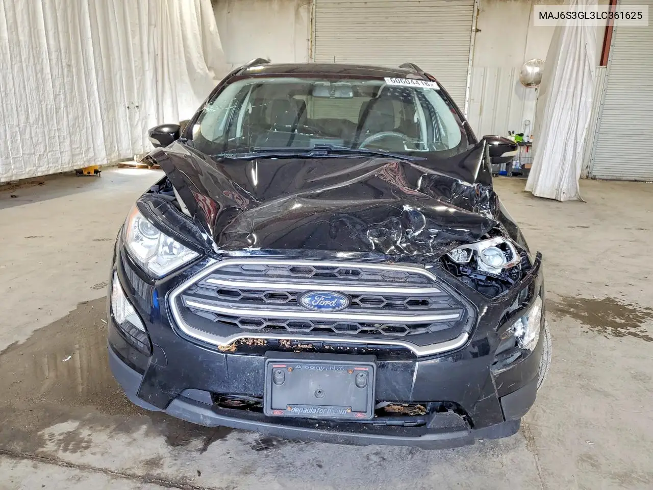 2020 Ford Ecosport Se VIN: MAJ6S3GL3LC361625 Lot: 60604416