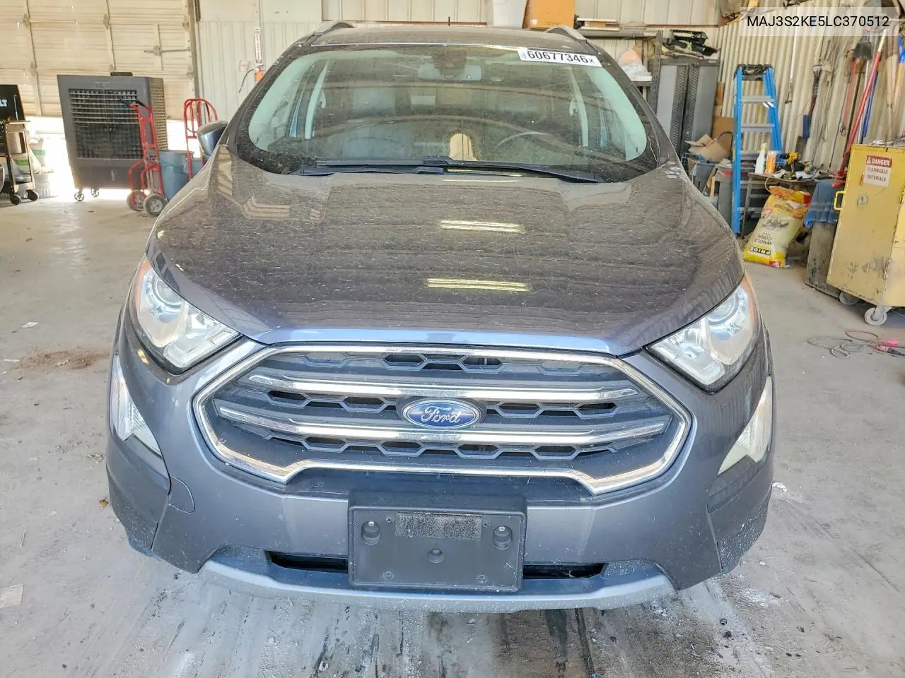 2020 Ford Ecosport Titanium VIN: MAJ3S2KE5LC370512 Lot: 60677346