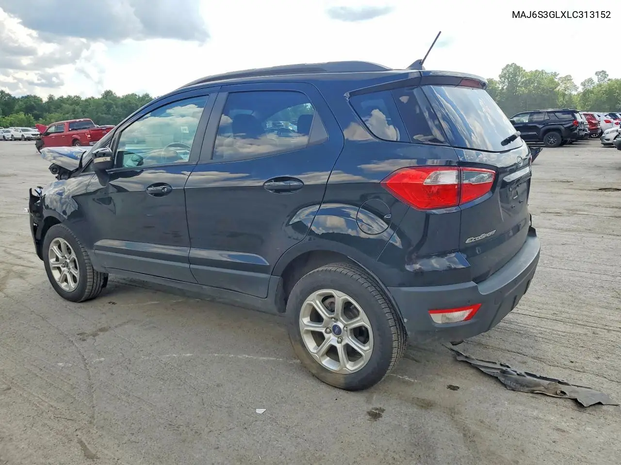 2020 Ford Ecosport Se VIN: MAJ6S3GLXLC313152 Lot: 60849706