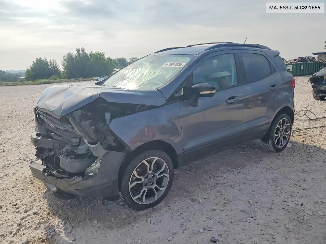 2020 Ford Ecosport Ses VIN: MAJ6S3JL5LC391556 Lot: 61084836