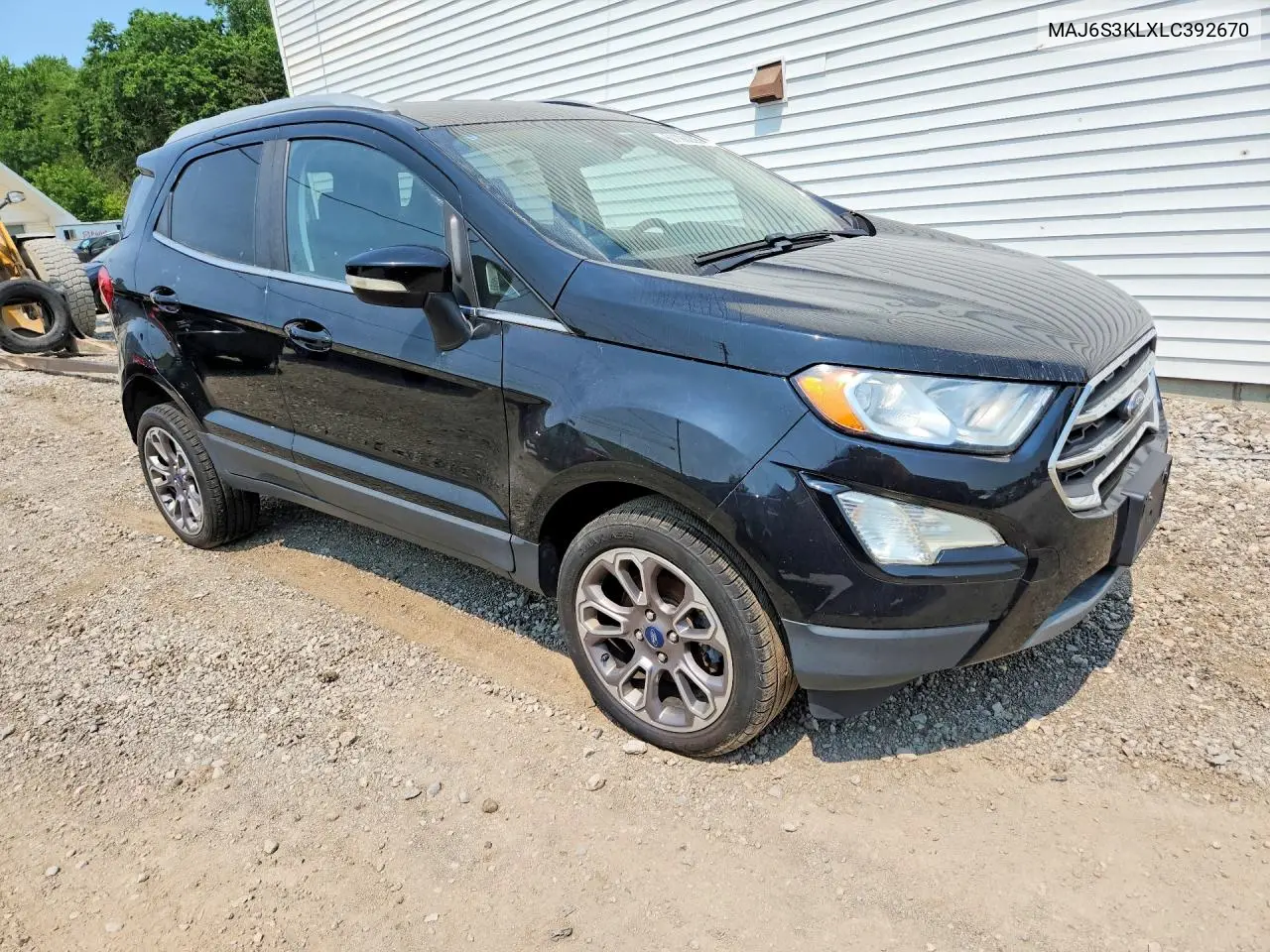 2020 Ford Ecosport Titanium VIN: MAJ6S3KLXLC392670 Lot: 61188226
