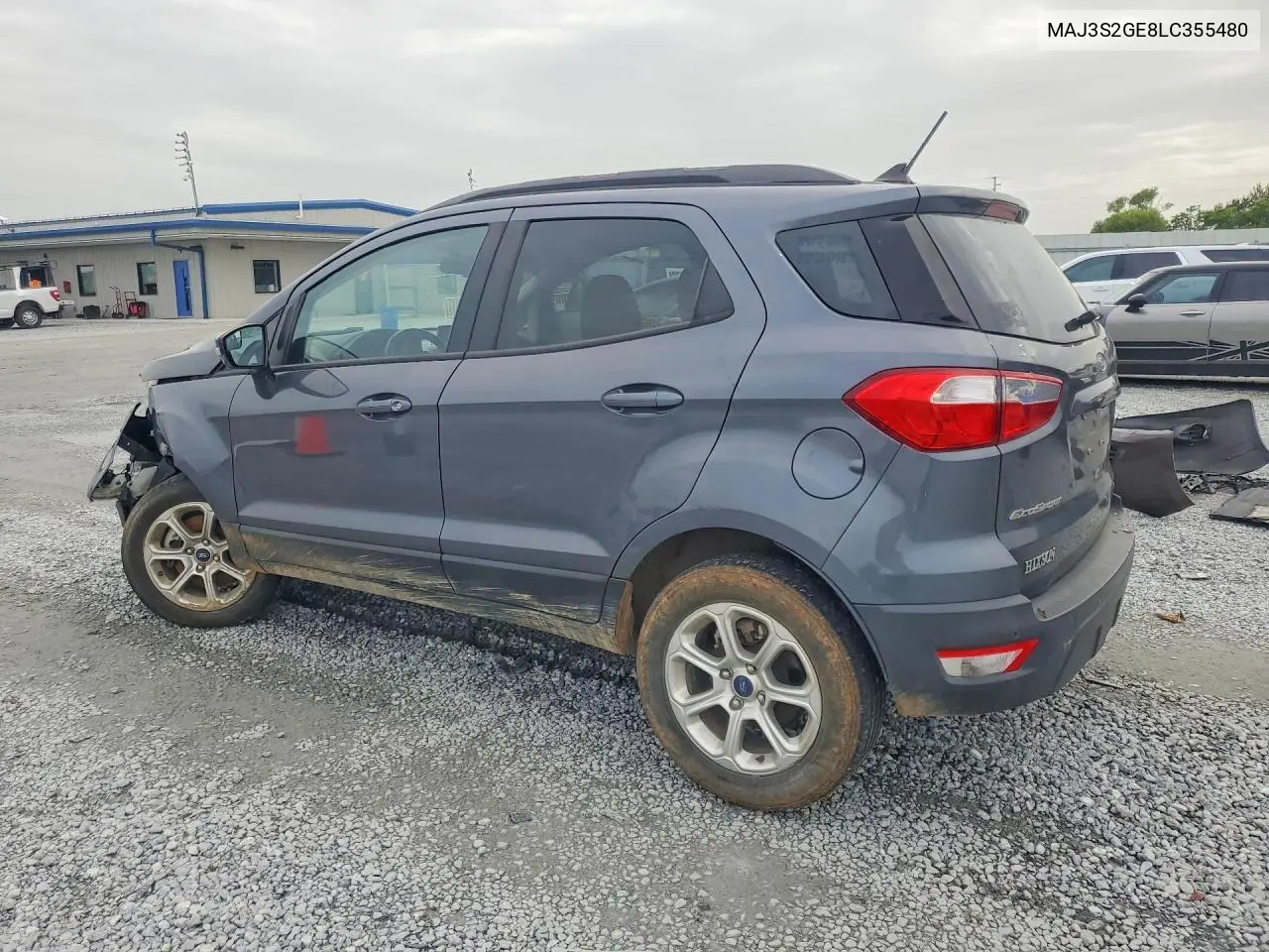 2020 Ford Ecosport Se VIN: MAJ3S2GE8LC355480 Lot: 61305606