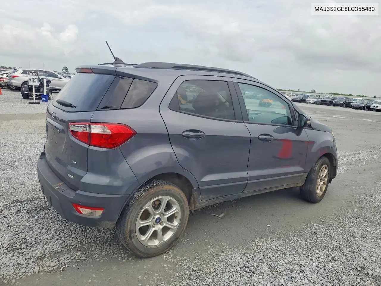 2020 Ford Ecosport Se VIN: MAJ3S2GE8LC355480 Lot: 61305606