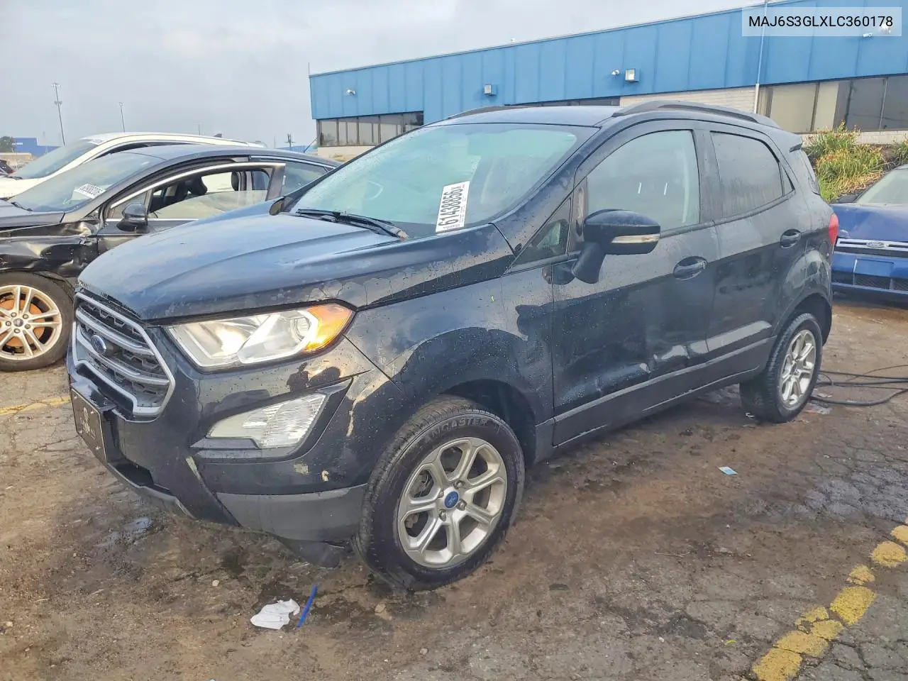 2020 Ford Ecosport Se VIN: MAJ6S3GLXLC360178 Lot: 61438856