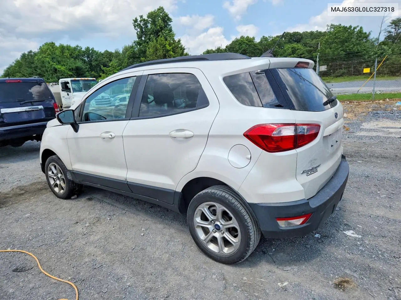 2020 Ford Ecosport Se VIN: MAJ6S3GL0LC327318 Lot: 61837556