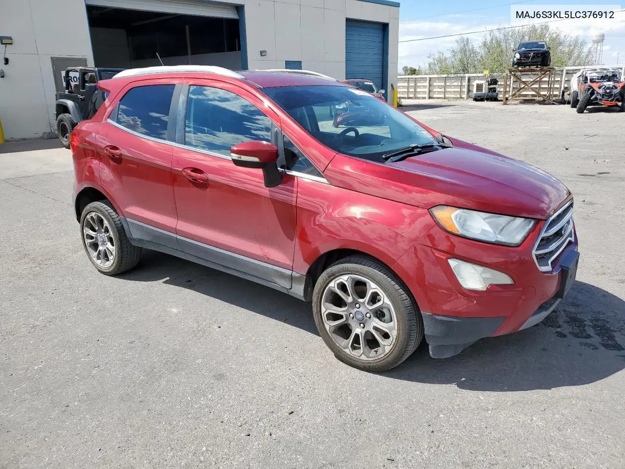 MAJ6S3KL5LC376912 2020 Ford Ecosport Titanium
