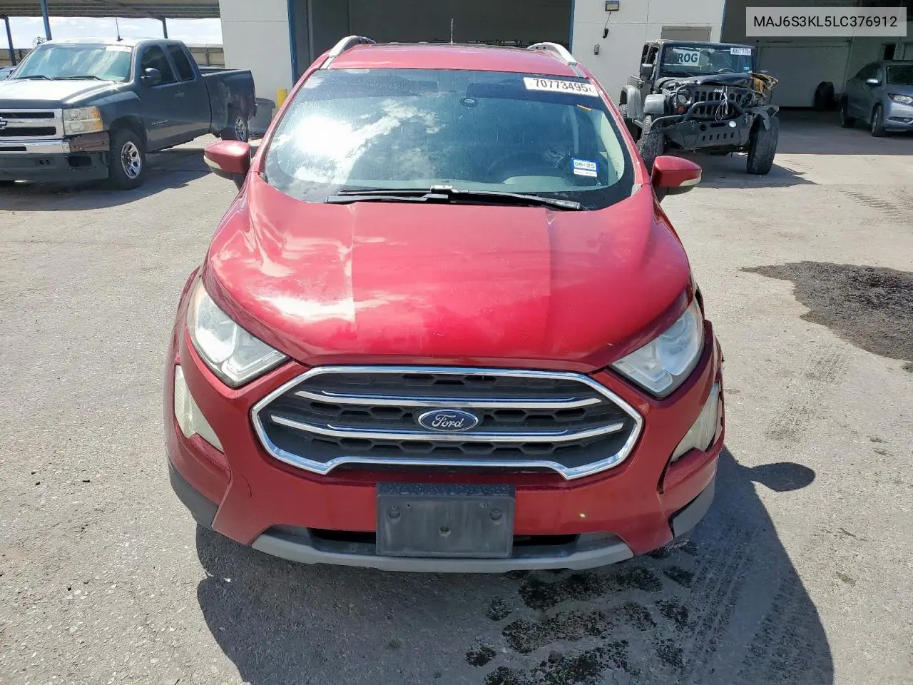 MAJ6S3KL5LC376912 2020 Ford Ecosport Titanium