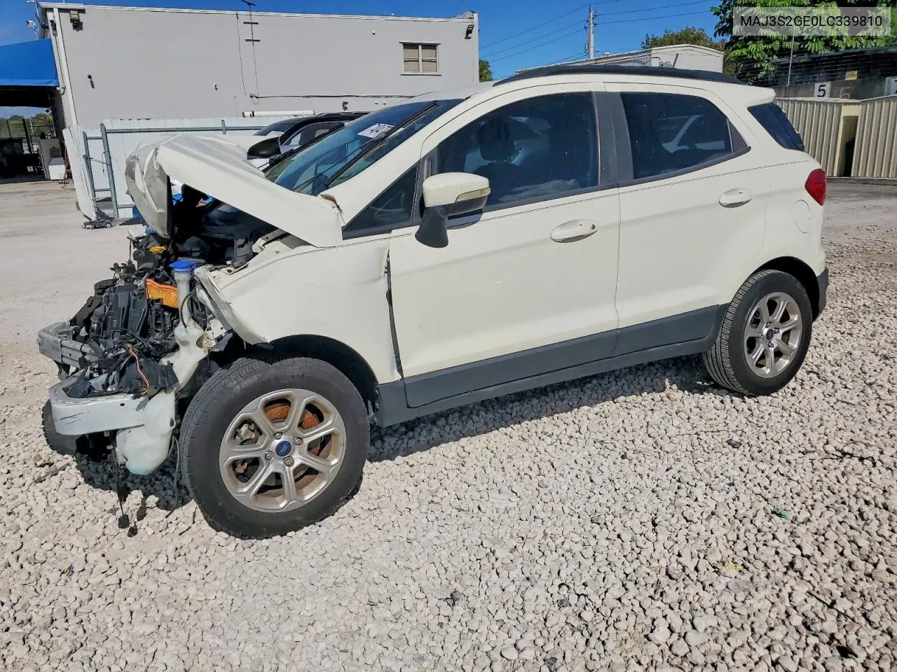 2020 Ford Ecosport Se VIN: MAJ3S2GE0LC339810 Lot: 77775675