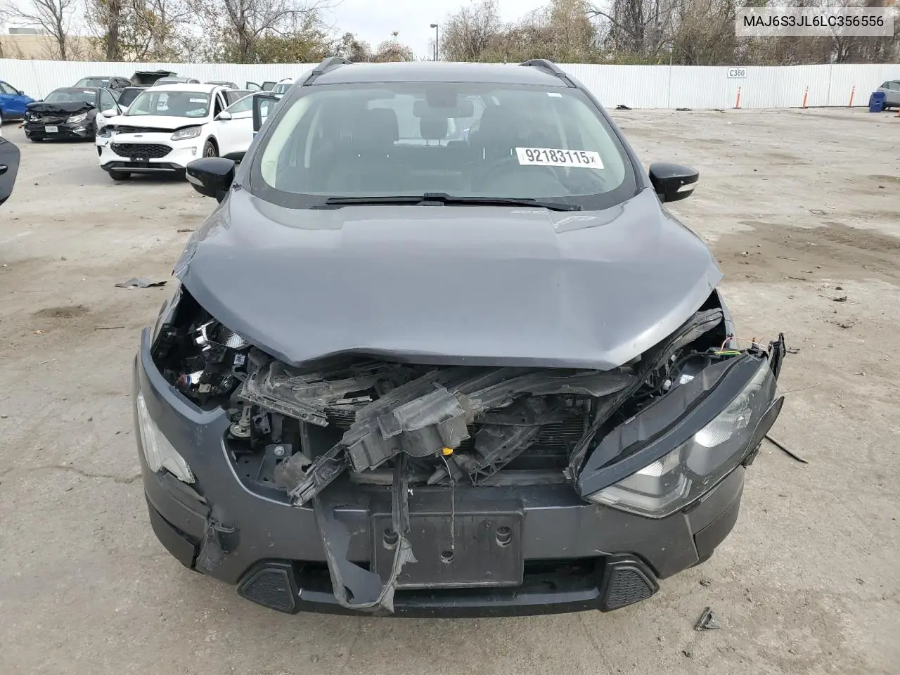 MAJ6S3JL6LC356556 2020 Ford Ecosport Ses