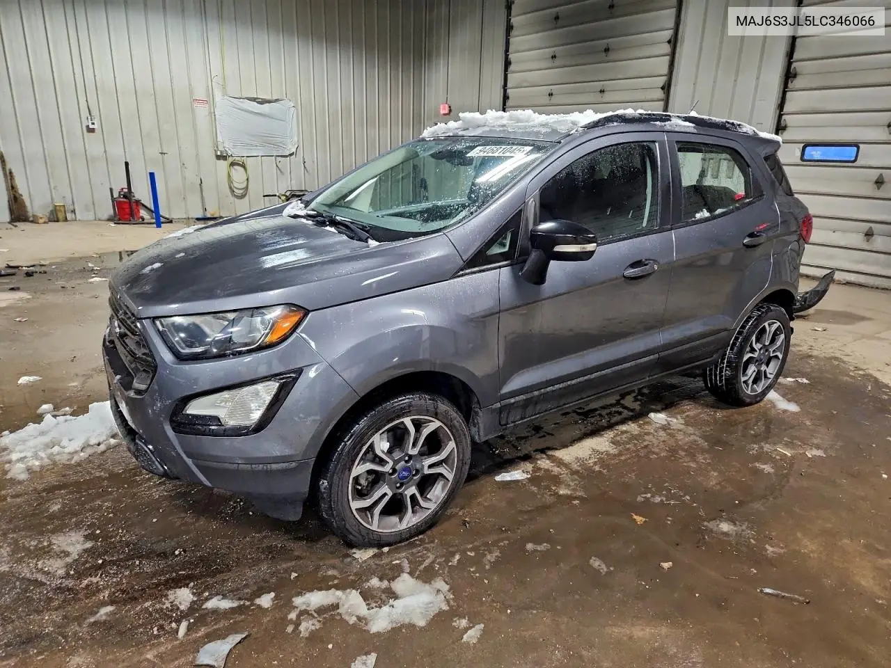 MAJ6S3JL5LC346066 2020 Ford Ecosport Ses
