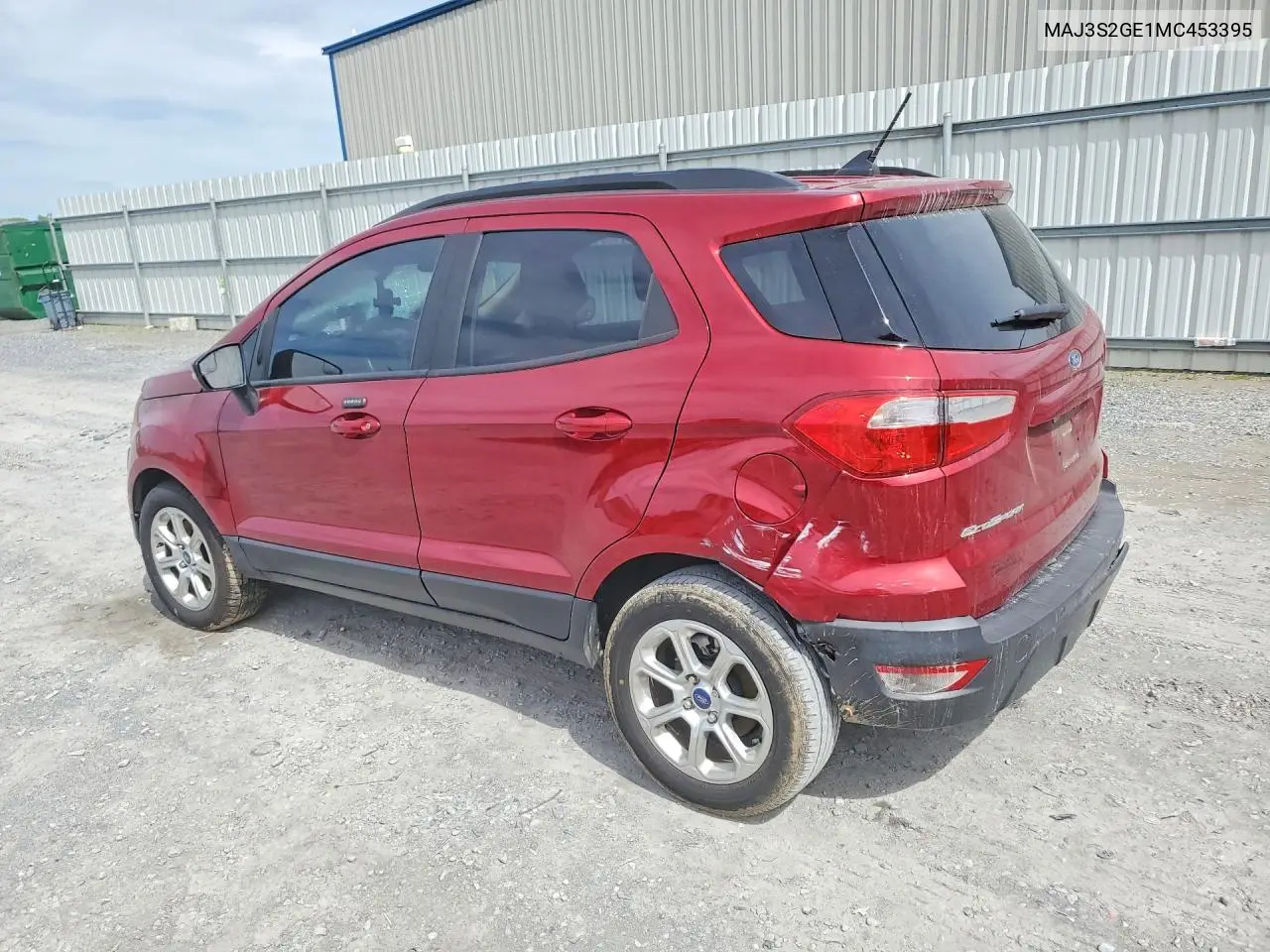 2021 Ford Ecosport Se VIN: MAJ3S2GE1MC453395 Lot: 49066096