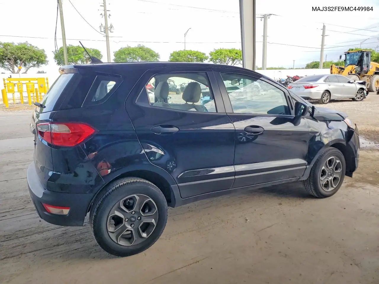2021 Ford Ecosport S VIN: MAJ3S2FE9MC449984 Lot: 55100566