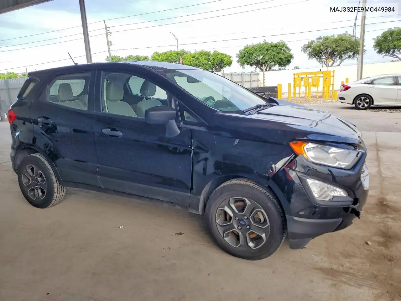 2021 Ford Ecosport S VIN: MAJ3S2FE9MC449984 Lot: 55100566