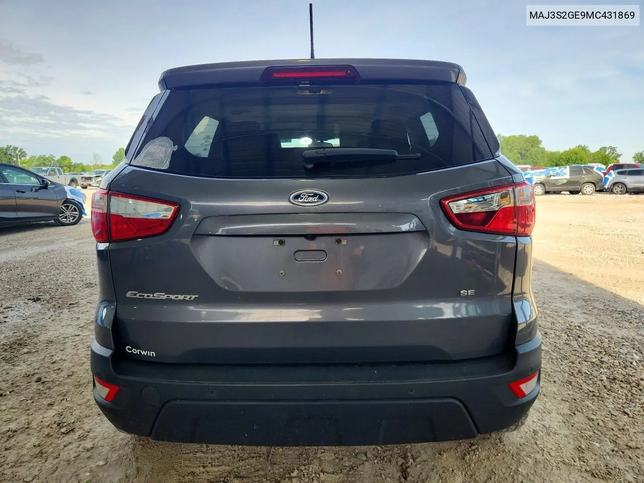 2021 Ford Ecosport Se VIN: MAJ3S2GE9MC431869 Lot: 57553956