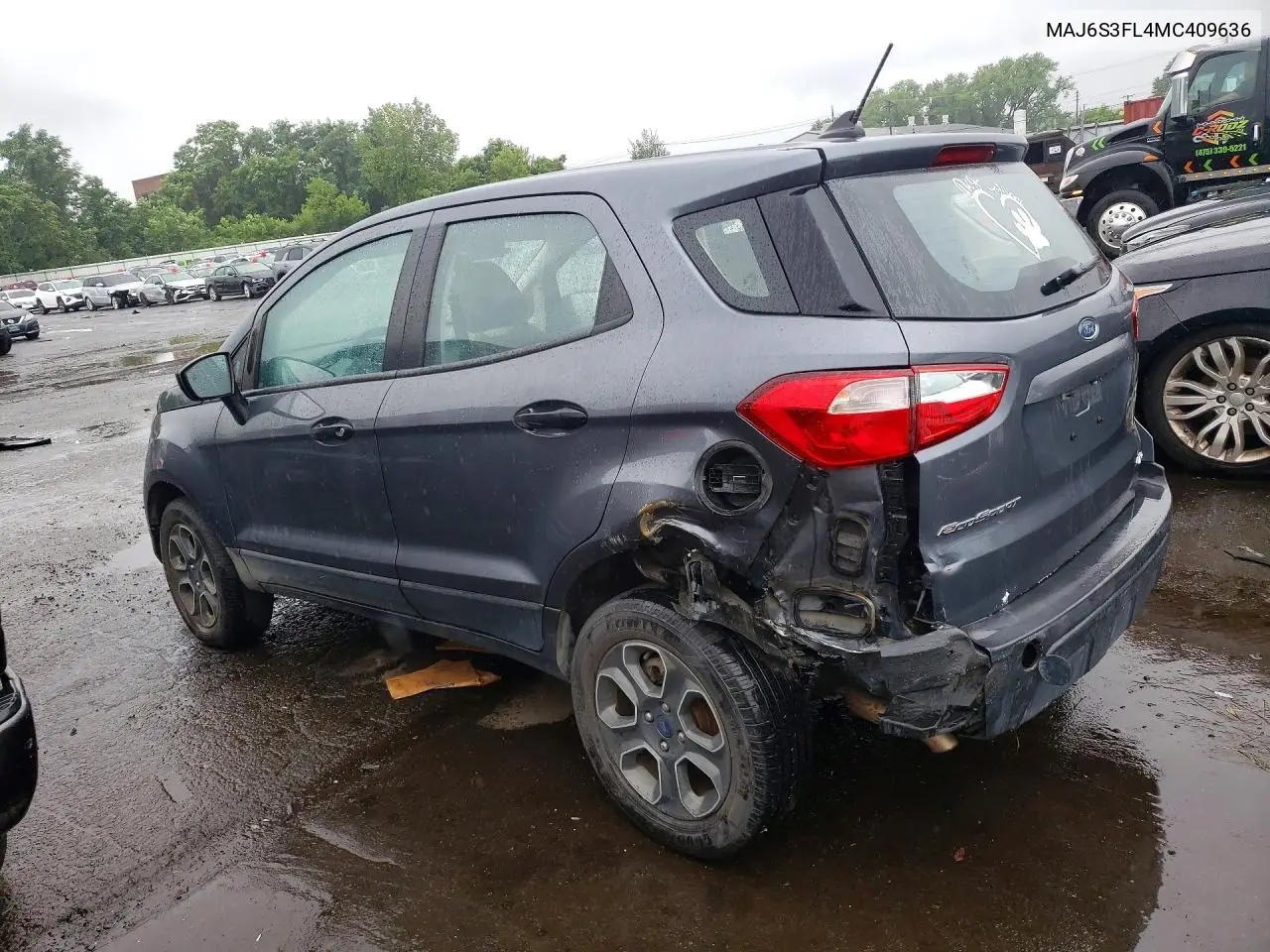 2021 Ford Ecosport S VIN: MAJ6S3FL4MC409636 Lot: 58873206