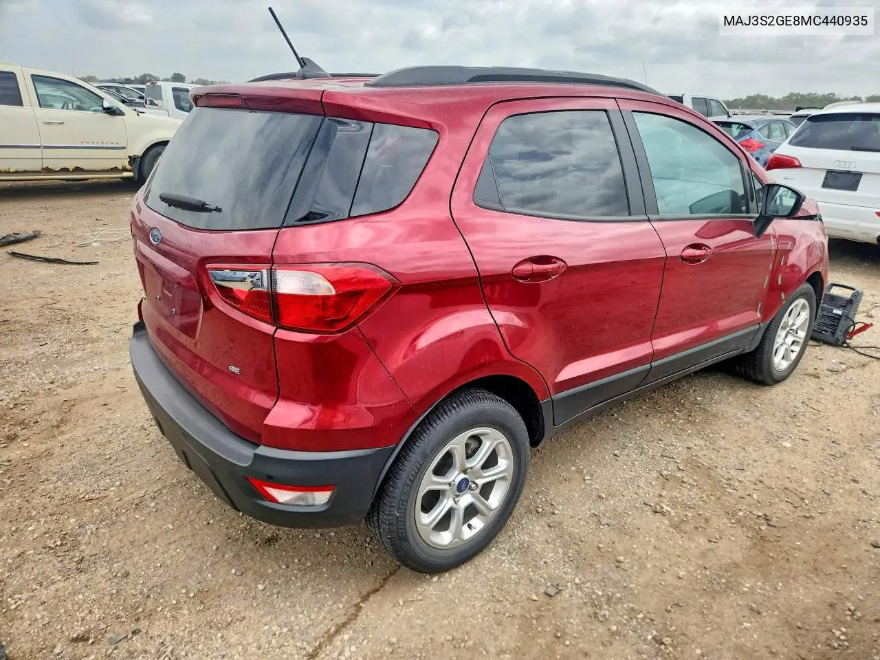 2021 Ford Ecosport Se VIN: MAJ3S2GE8MC440935 Lot: 59188996