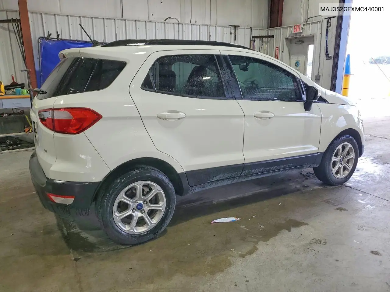 2021 Ford Ecosport Se VIN: MAJ3S2GEXMC440001 Lot: 59191476