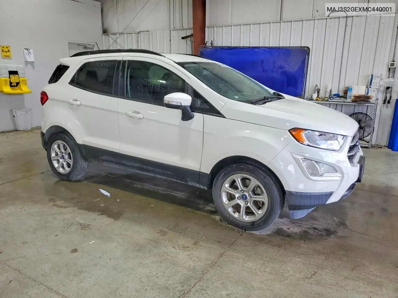 2021 Ford Ecosport Se VIN: MAJ3S2GEXMC440001 Lot: 59191476