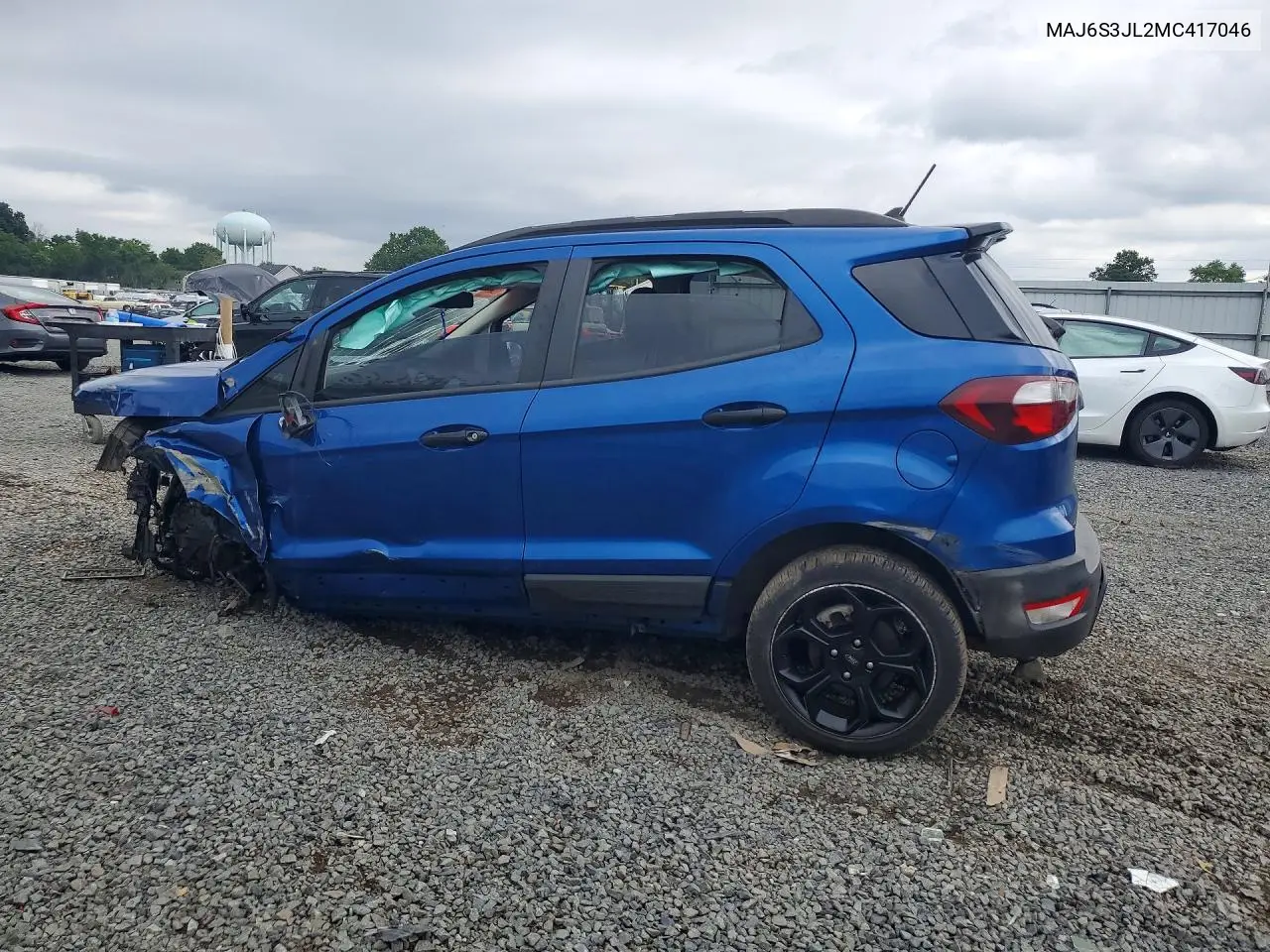 2021 Ford Ecosport Ses VIN: MAJ6S3JL2MC417046 Lot: 59402196