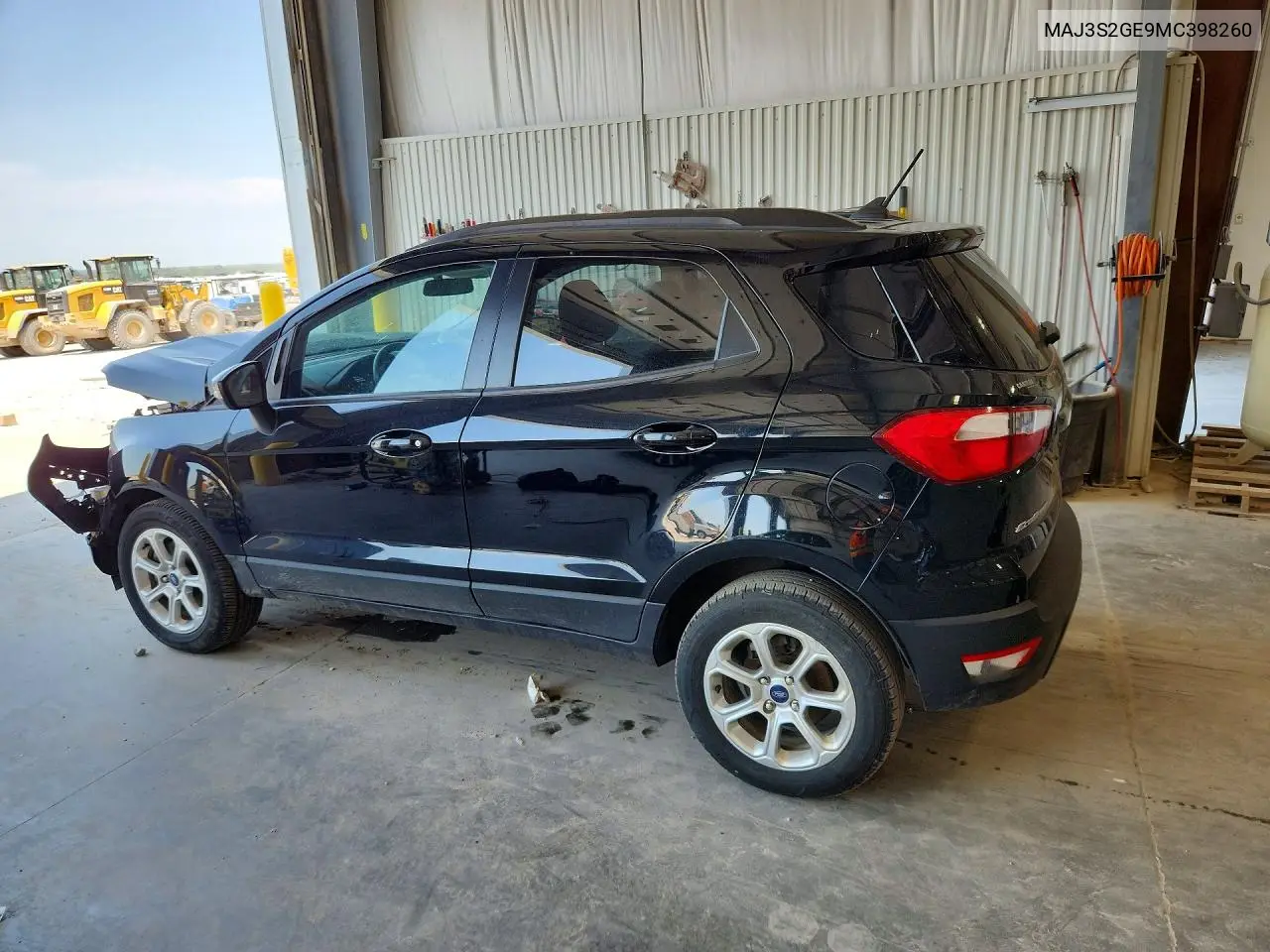2021 Ford Ecosport Se VIN: MAJ3S2GE9MC398260 Lot: 60123876