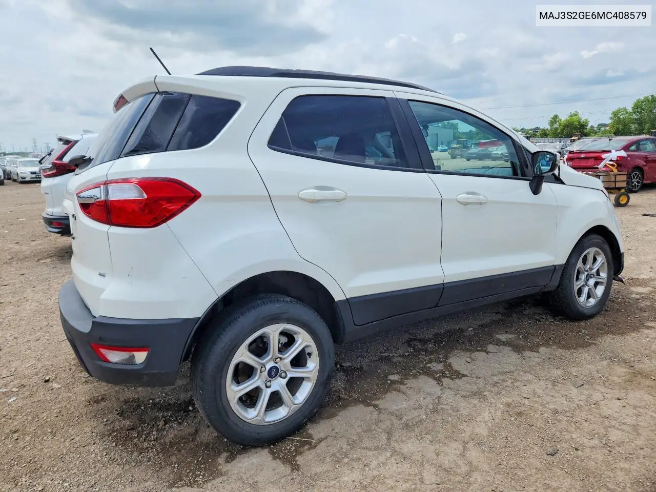 2021 Ford Ecosport Se VIN: MAJ3S2GE6MC408579 Lot: 60148536