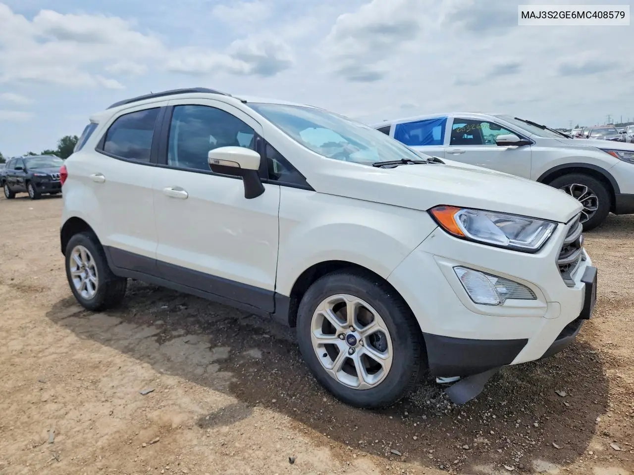 2021 Ford Ecosport Se VIN: MAJ3S2GE6MC408579 Lot: 60148536