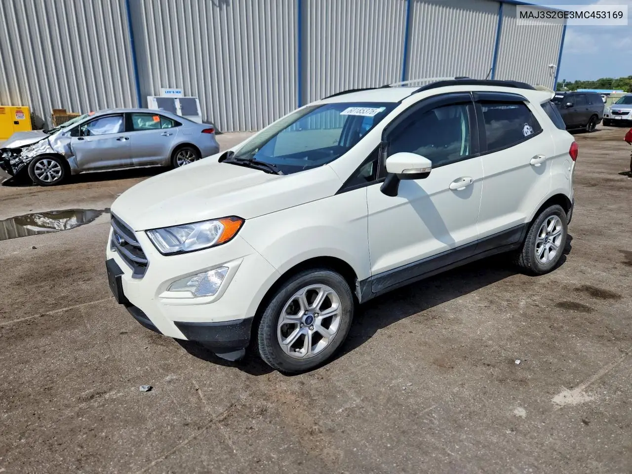 2021 Ford Ecosport Se VIN: MAJ3S2GE3MC453169 Lot: 60185376