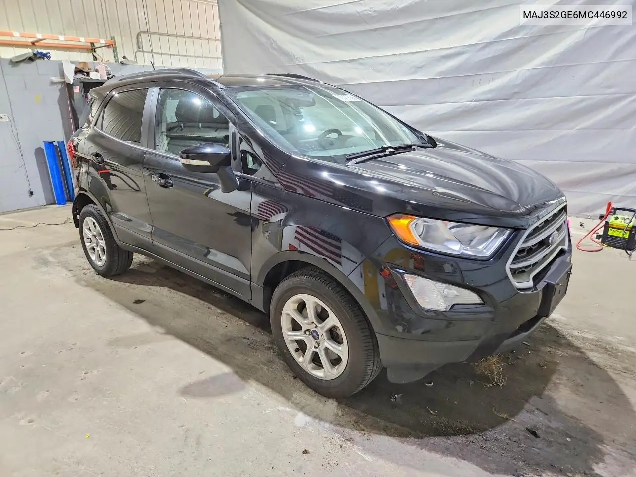 2021 Ford Ecosport Se VIN: MAJ3S2GE6MC446992 Lot: 60425836